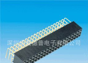 2.54mm排母 三排90度