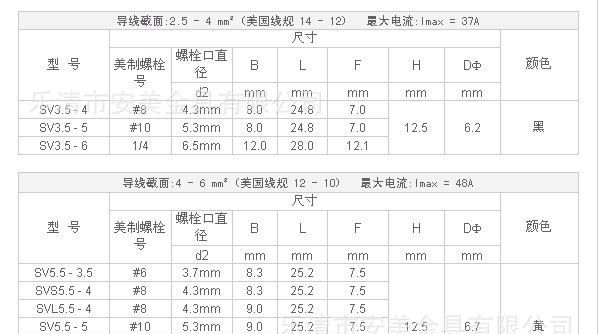 供应SV2-4预绝缘线耳    端头    接线鼻   冷压端子
