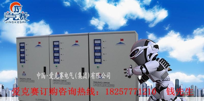 生产三相全自动交流稳压器电源TNS-30KVA