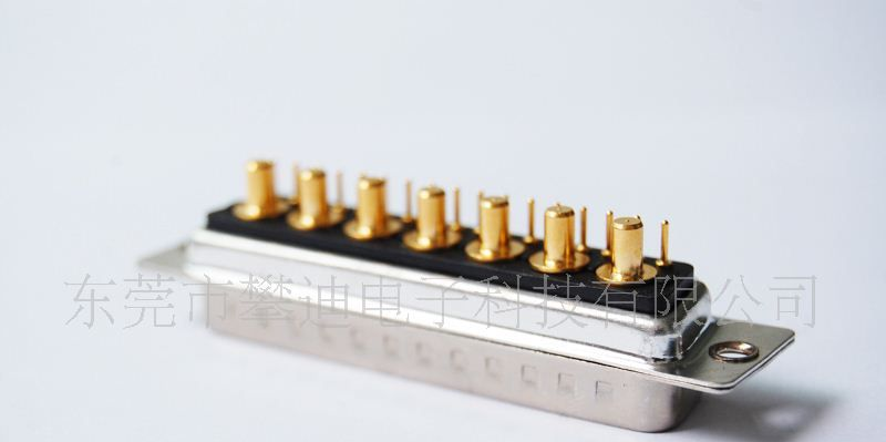 东莞D-SUB系列,2W2、3V3,9w4(5+4)大电流连接器,通讯同轴插头插座