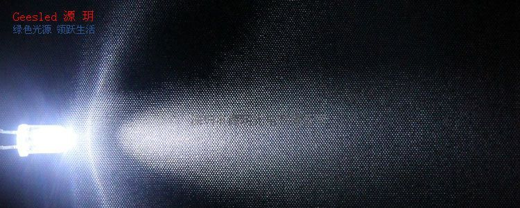 低价供应 5mm圆头正白光20000-22000mcd 低光衰LED灯珠