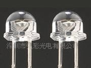 供应发光二极管F3F5草帽5mm365-400nmLED紫光