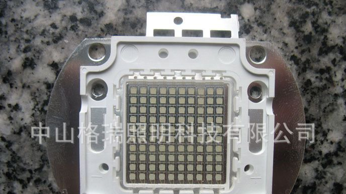 厂家直销 光宏100W灯珠 大功率led 绿光灯珠 质保两年