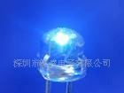 厂家优势供应5MMLED草帽蓝灯草帽蓝光