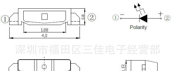 供应335侧发光LED, 335白光LED