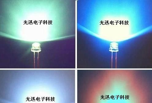 供应LED 优质4MM发光二极管白光
