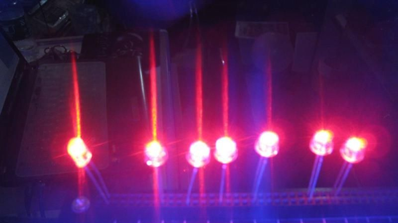 F3红光/3MM红灯/发光二极管/LED3MM红灯/红光指示用机器.仪器灯