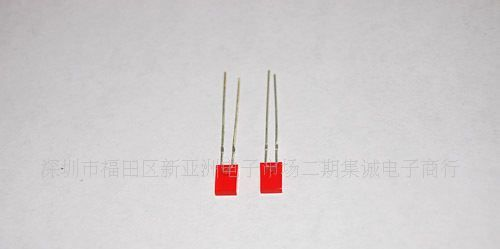 集诚供应2*3*4白发红，扁型234红色发光二极管