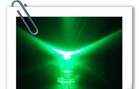 深圳LED厂家批量供应3mm绿色LED灯珠，φ3黄绿光灯珠，φ3绿光