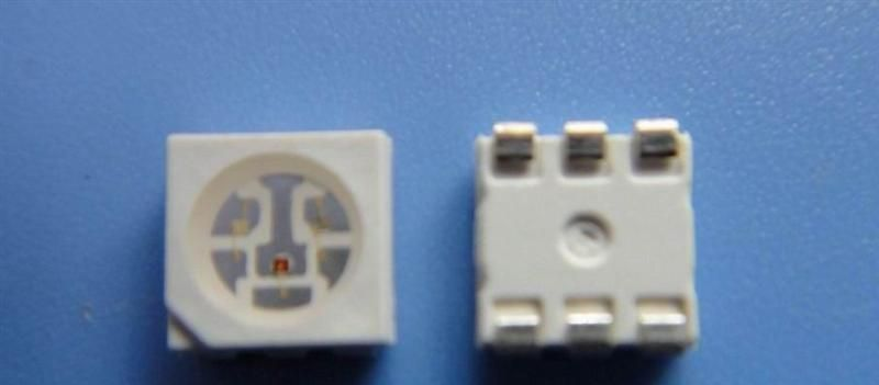 5050(SMD)贴片式红/黄/蓝/绿/白光