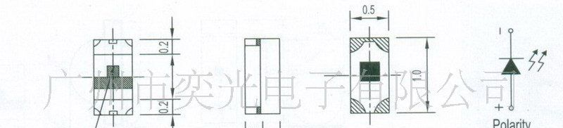 供应EVERLIGHT 0402黄光贴片LED，0402贴片LED，黄光LED