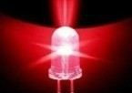 供应5mm圆头红光(10000-12000mcd)LED F5红色LED 红光led 高亮led