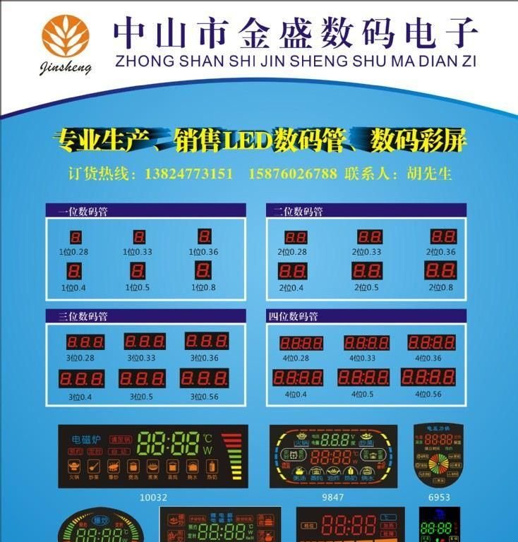 供应LED数码管