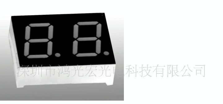 双位数码管