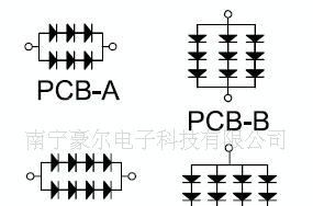 供应LED方形平面管发光块/22*22mm/红黄绿