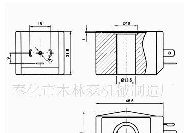 热固性电磁线圈，AB310型塑封类电磁圈
