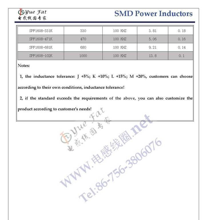 供应开放型绕线功率电感器（陶瓷BASE）1608-4R7N/1.5A