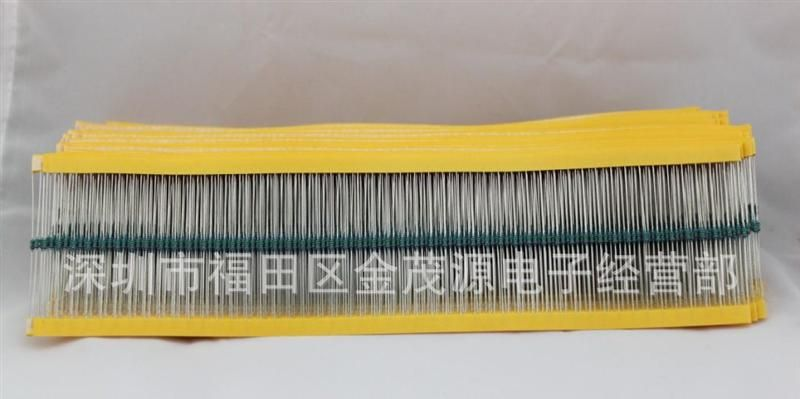 供应1/8W 1%金属膜电阻 阻值1K