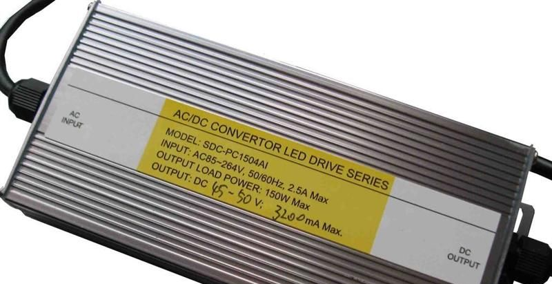 供应150W防水电源，LED路灯驱动