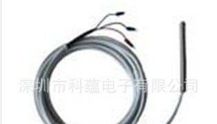 进口元件PT100/PT1000圆柱不锈钢头式温度传感器