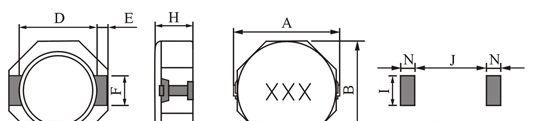 SPDR8D28/8D38/8D43系列贴片功率电感inductors coils、工业电感