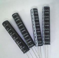 450v220uf节能灯led灯电源专用细长铅笔型18*50卧式铝电解电容