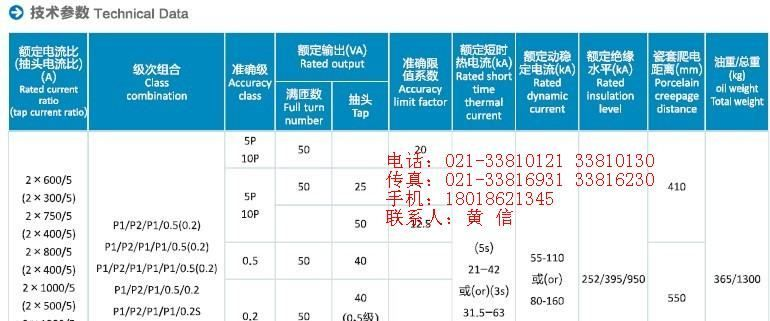 LB7-220(W1)油浸式电流互感器