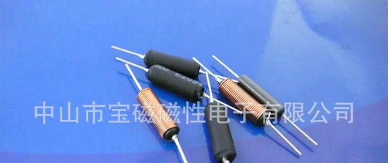 供应空芯线圈棒形电感色码电感变压器工字电感PKDRWW4*10F-1.1MH