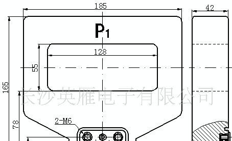 供应 高品质 户外 电流 互感器 128×55 800A~5000