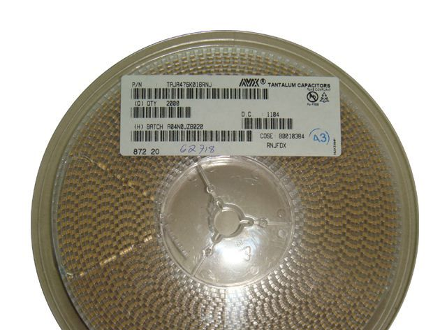 AVX贴片钽电容4.7UF 16V A