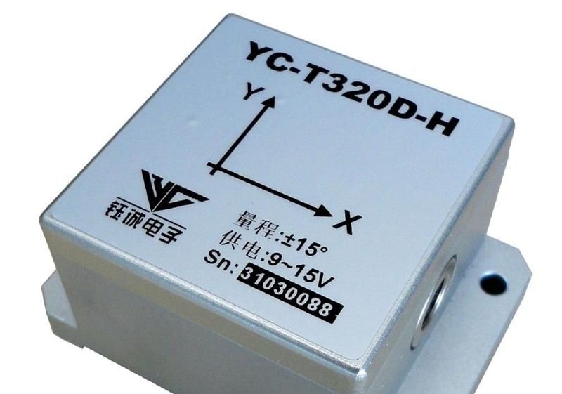 水平传感器 YC-T300系列、0.01°测量精度