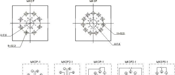 OMRON欧姆龙小型电磁继电器 中间继电器 MK3P-I MK2P-I