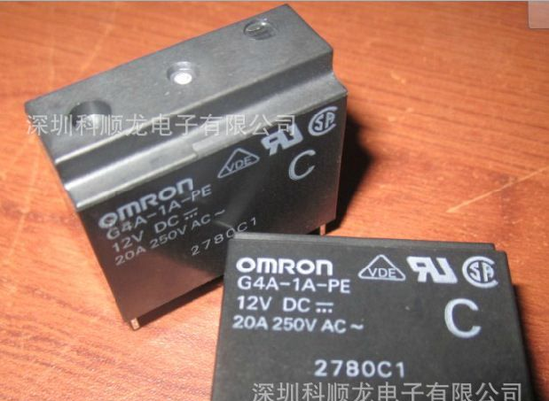 OMRON G4A-1A-PE12VDC G4A-1A-PE-12VDC 信号继电器 进口全新