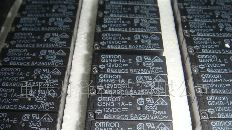 原装OMRON欧姆龙继电器G5NB-1A-E 12V DC