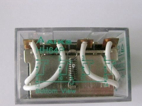 供应爱克斯继电器 HH64P DC12V  四组触点 型号规格全