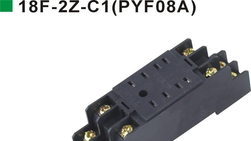 PYF08A小型继电器底座PYF08A继电器插座
