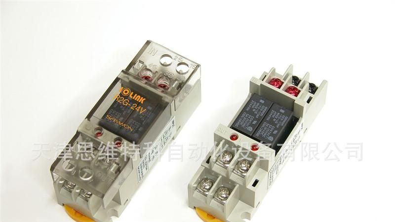 R2G-24V  内置G6B继电器型 2点 继电器模块