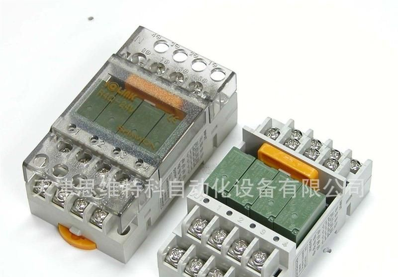 R4Q-24V  内置PQ继电器型 4点 继电器模块