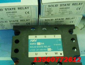 ANV台湾士研固态继电器SSR3-40DA， SSR3-80DA