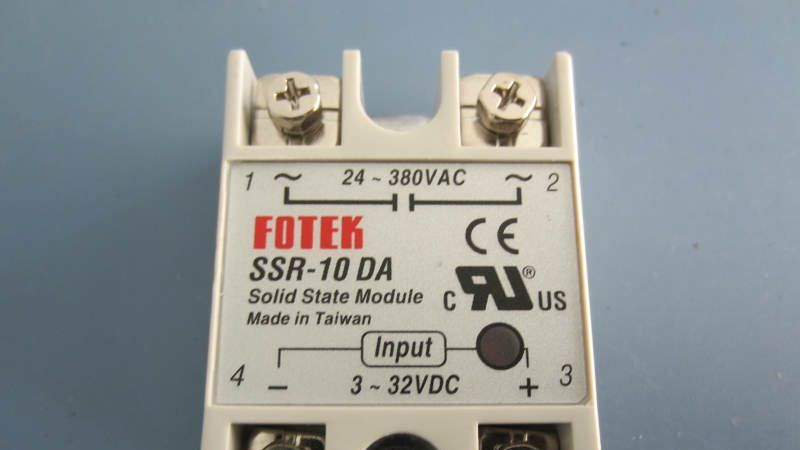 FOTEK牌SSR-10DA单相直流控交流固态继电器