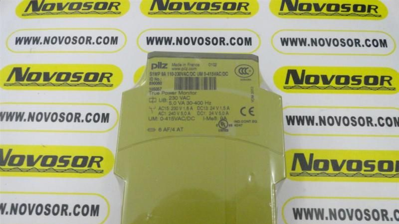德国 PILZ  继电器 S1WP  9A 110-230VAC/DC  现货