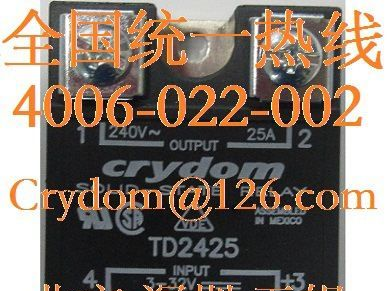 Crydom交流固态继电器型号TA2425快达固态继电器SSR