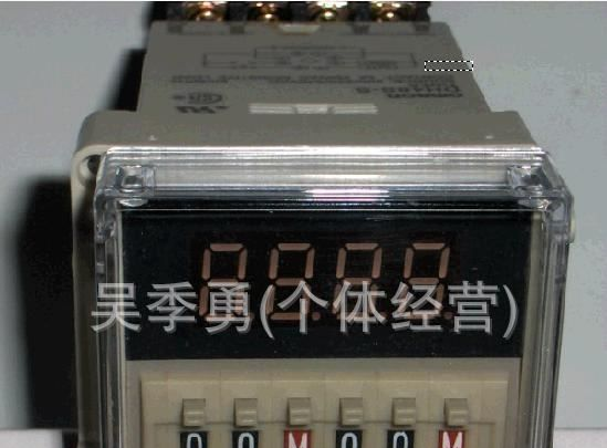 供应欧姆龙时间继电器数显继电器DH48S-S
