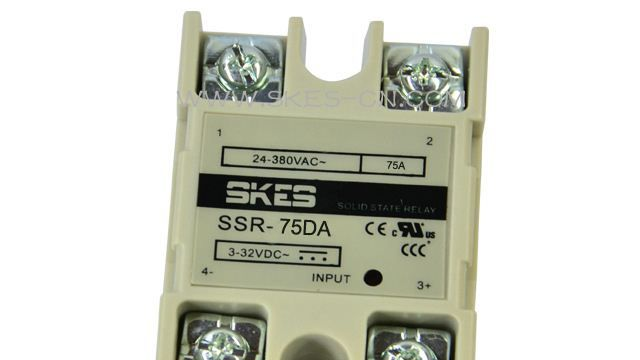 【厂家直销】斯克斯SSR-75DA固态继电器新款