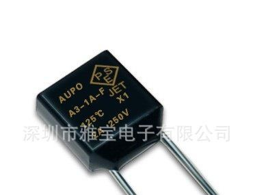 aupo 雅宝 A3-1A-F 温度保险丝 温度熔断器 热熔断器