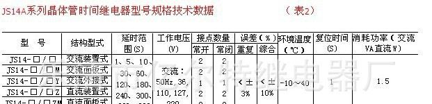 供应时间继电器js14a-220v（品质保证）