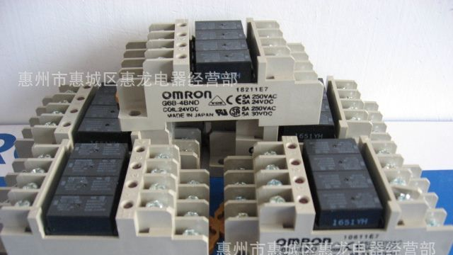 供应原装进口欧姆龙继电器G6D-F4B DC24V