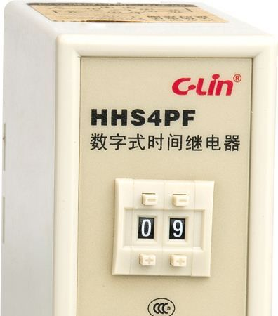 HHS4PF 两位 AC220V数字式时间继电器(图)