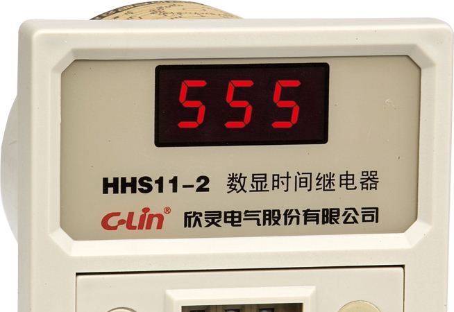 HHS11-2(JS11J) 三位 AC220V数显时间继电器(图)