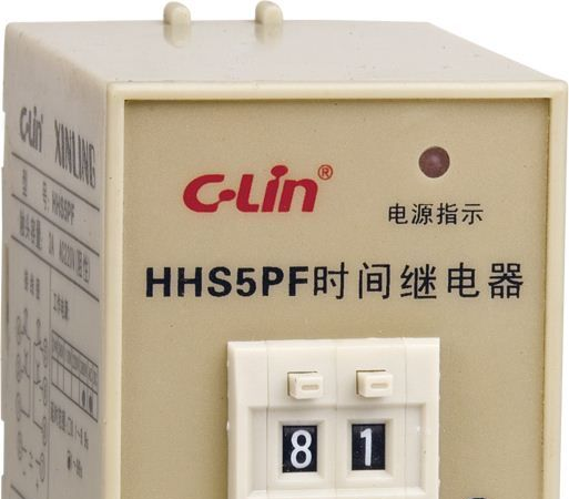 HHS5PF 两位 AC220V数字式时间继电器(图)